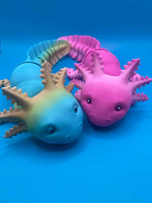 Biscuit the Axolotl (small size).