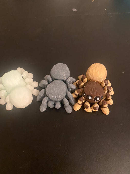 3 pack of spiders molly, spin, web head.\